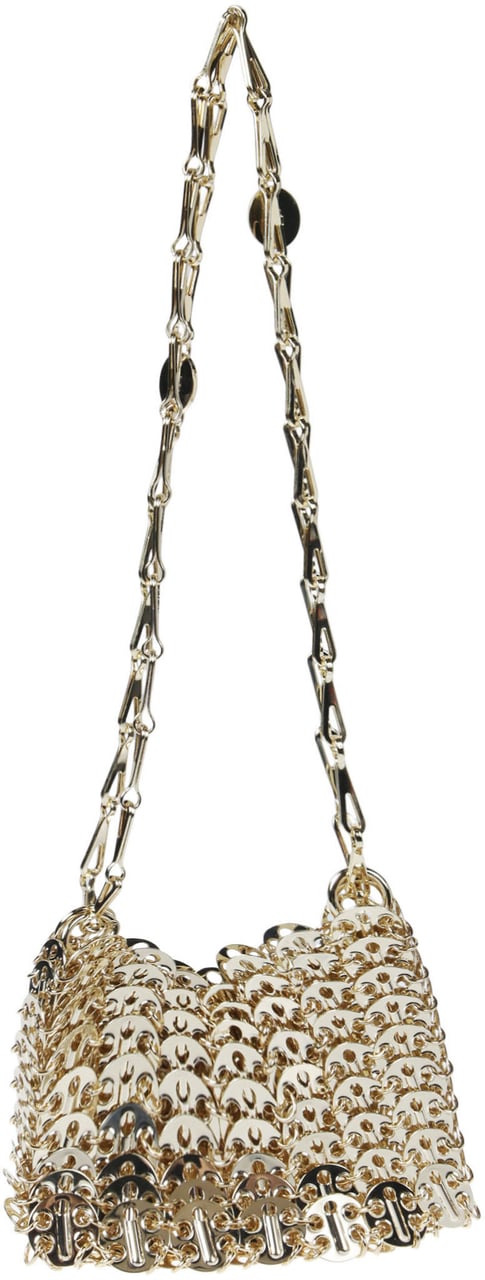 Rabanne Iconic 1969 Nano Bag Metallic Metallic