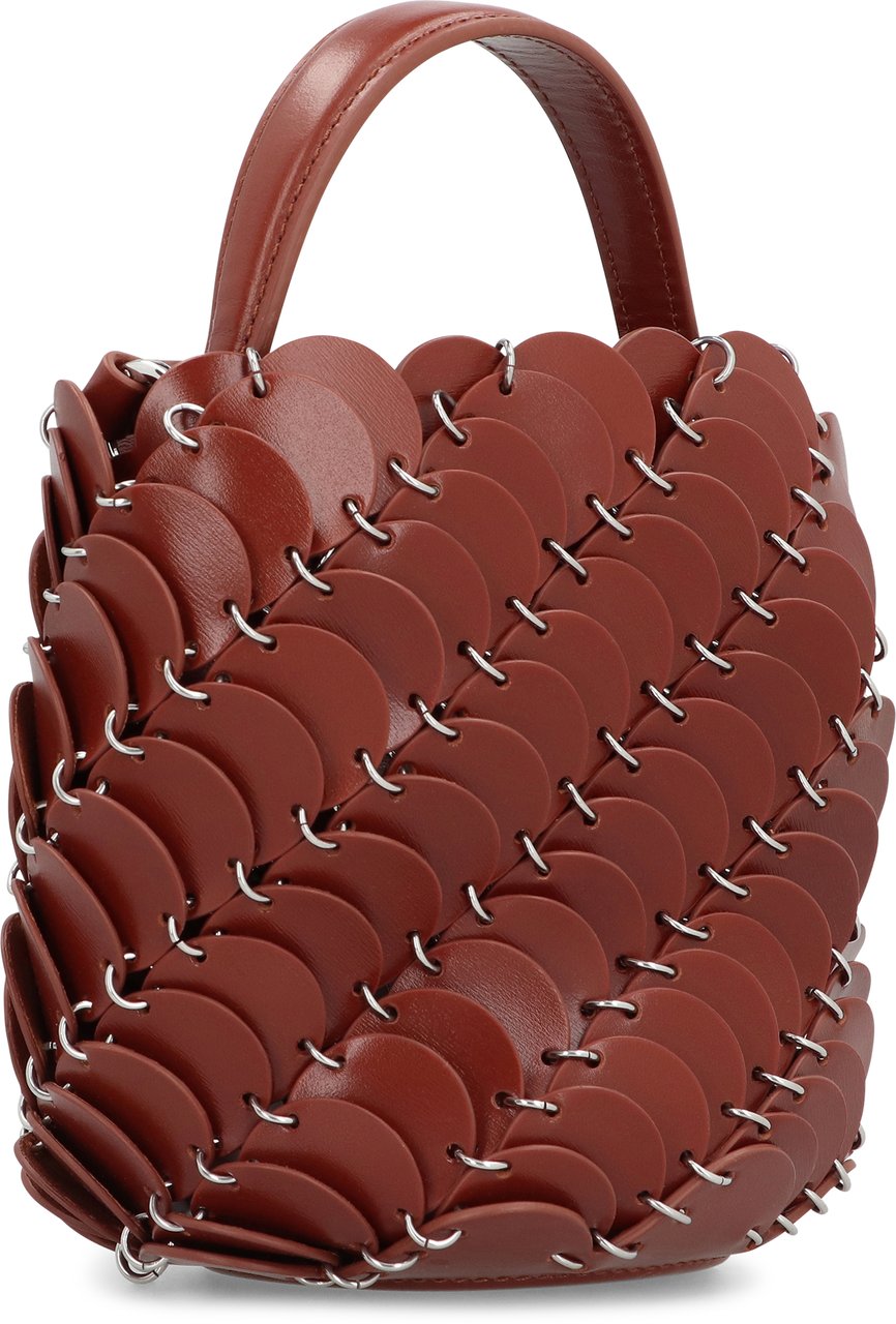 Rabanne Paco piccola Bucket bag Blauw