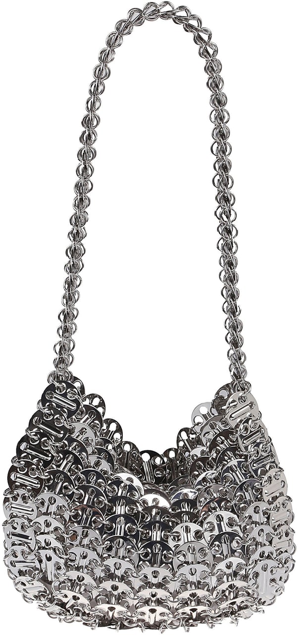 Rabanne 1969 Moon Bag Metallic Metallic