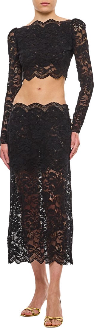 Rabanne Skirts Black Zwart