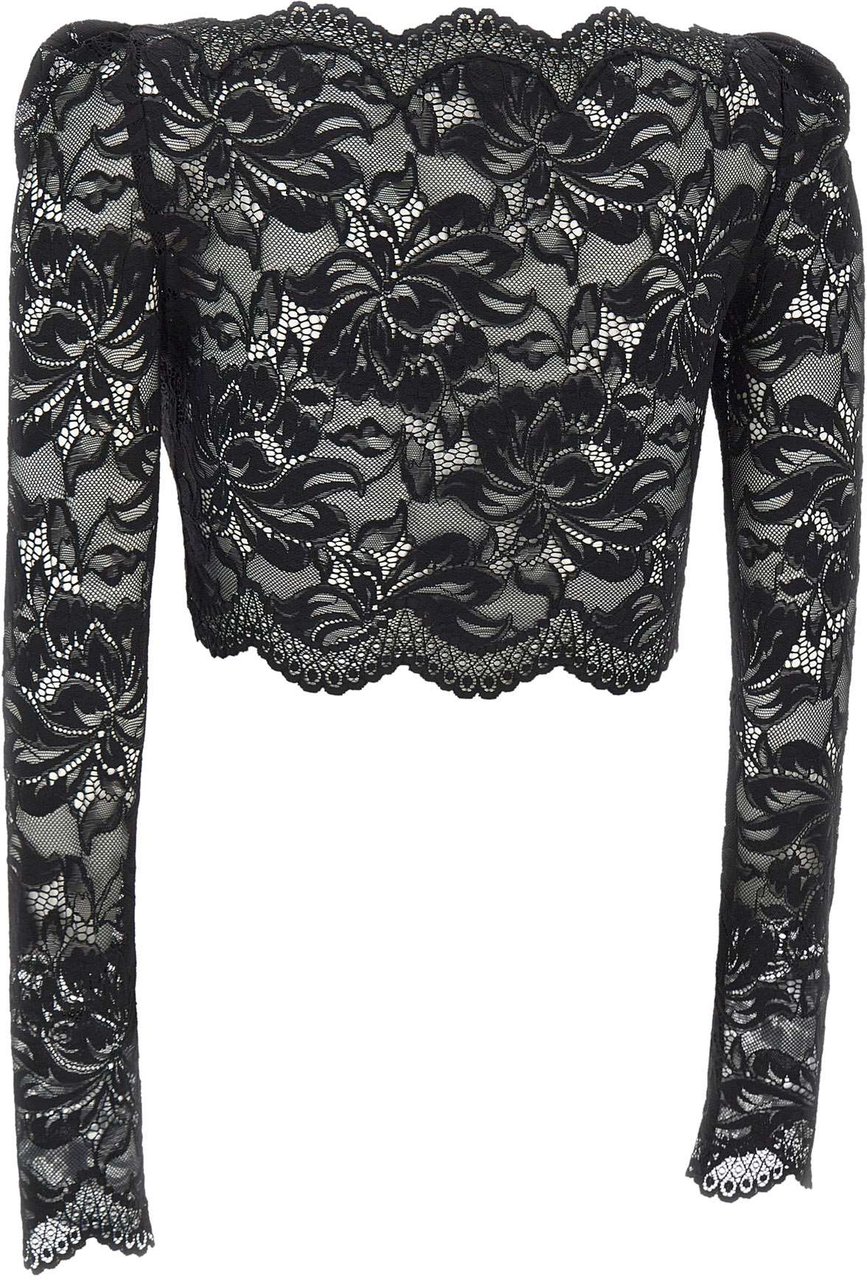 Rabanne Top Black Zwart