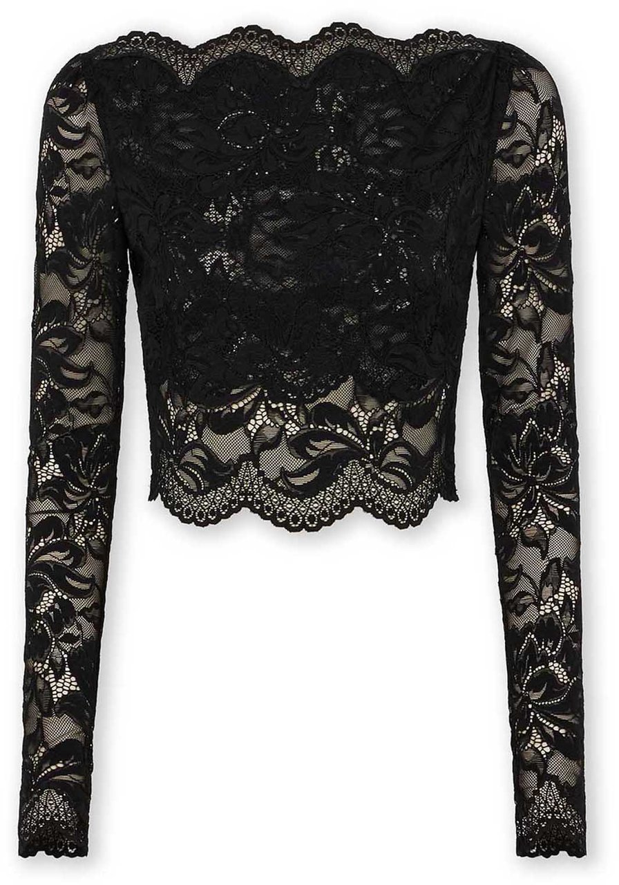 Rabanne Top Black Zwart