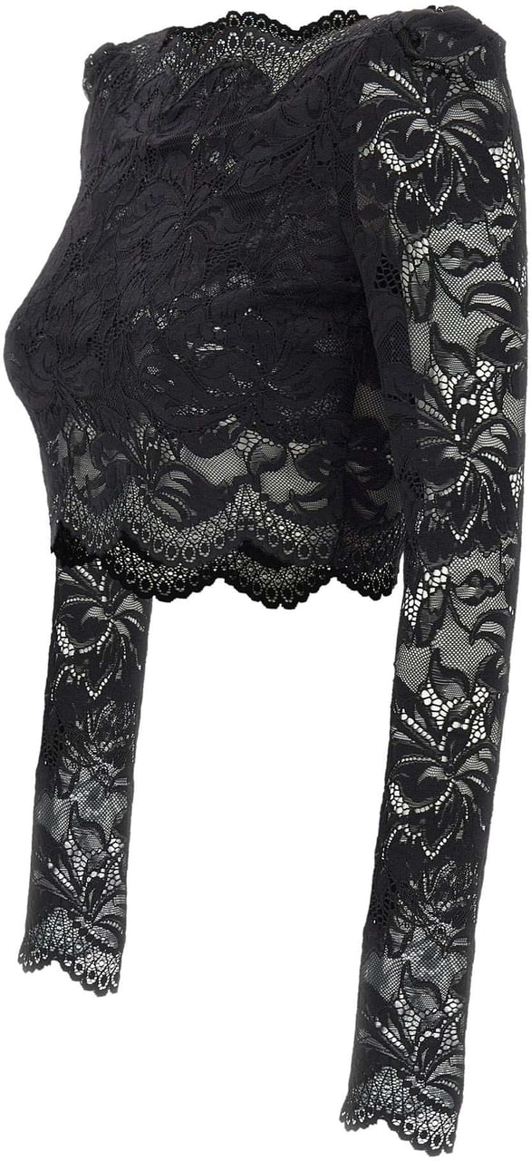 Rabanne Top Black Zwart