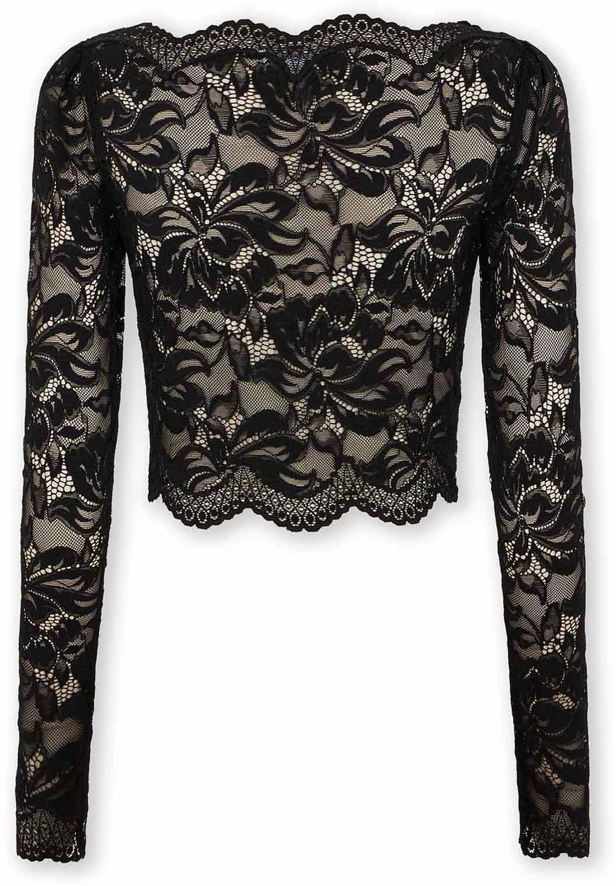 Rabanne Top Black Zwart