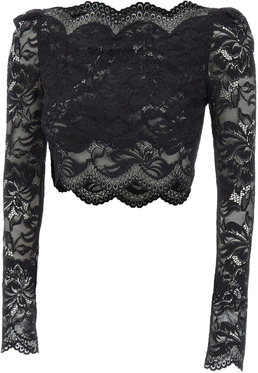 Rabanne Top Black Zwart