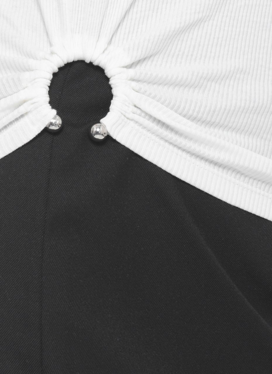 Rabanne Top Bianco Wit