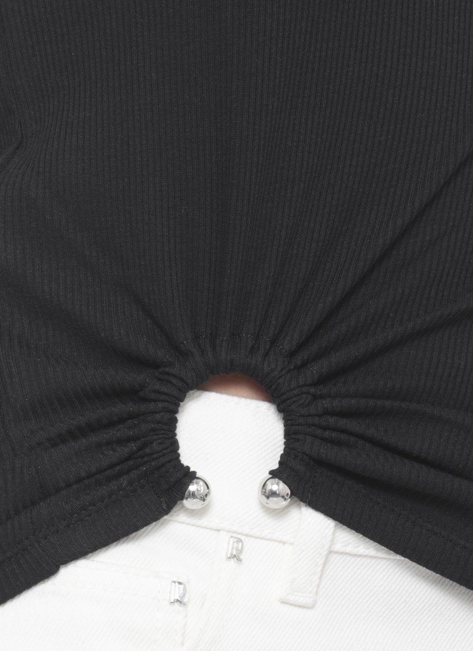 Rabanne Top Black Zwart