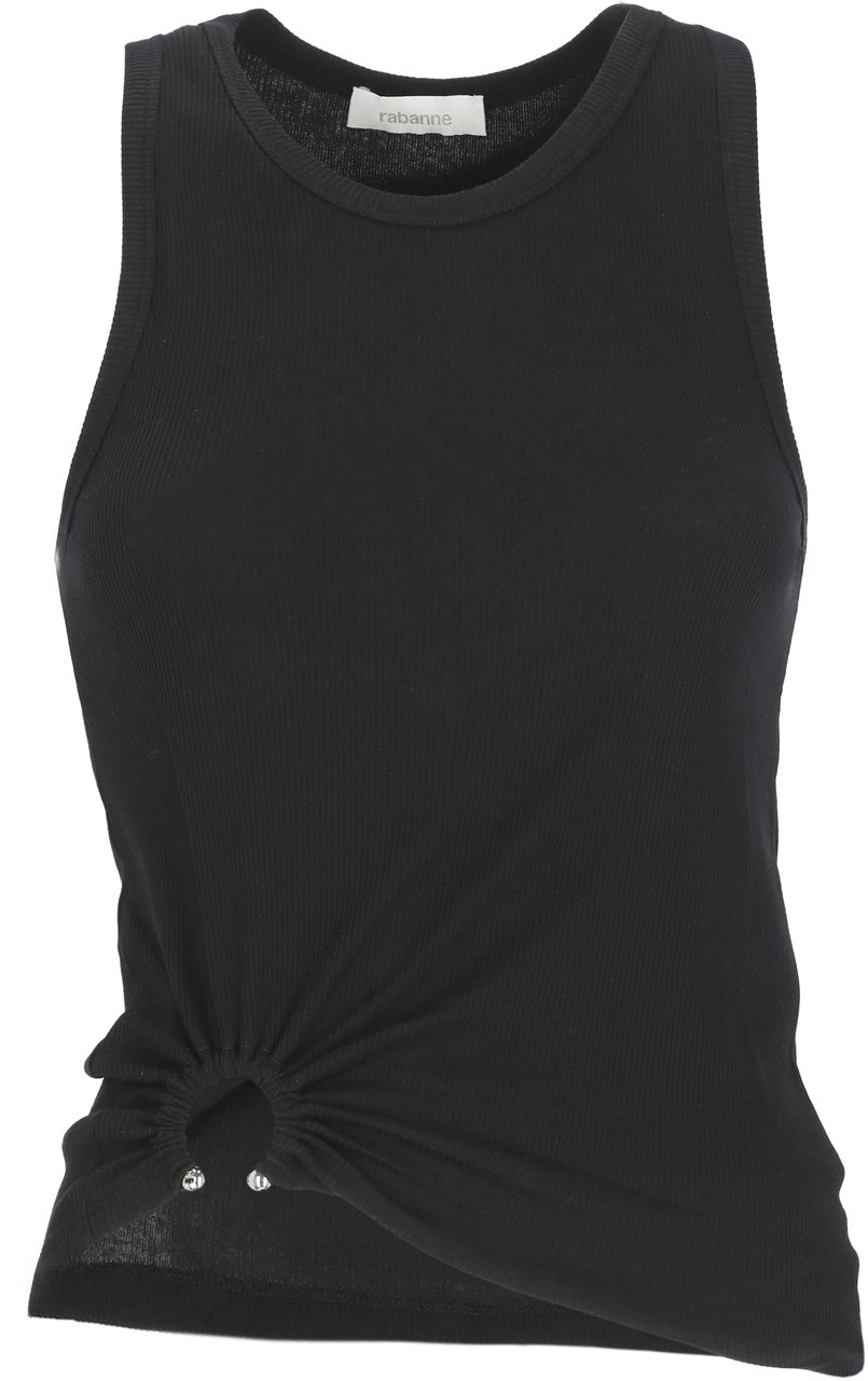 Rabanne Top Black Zwart