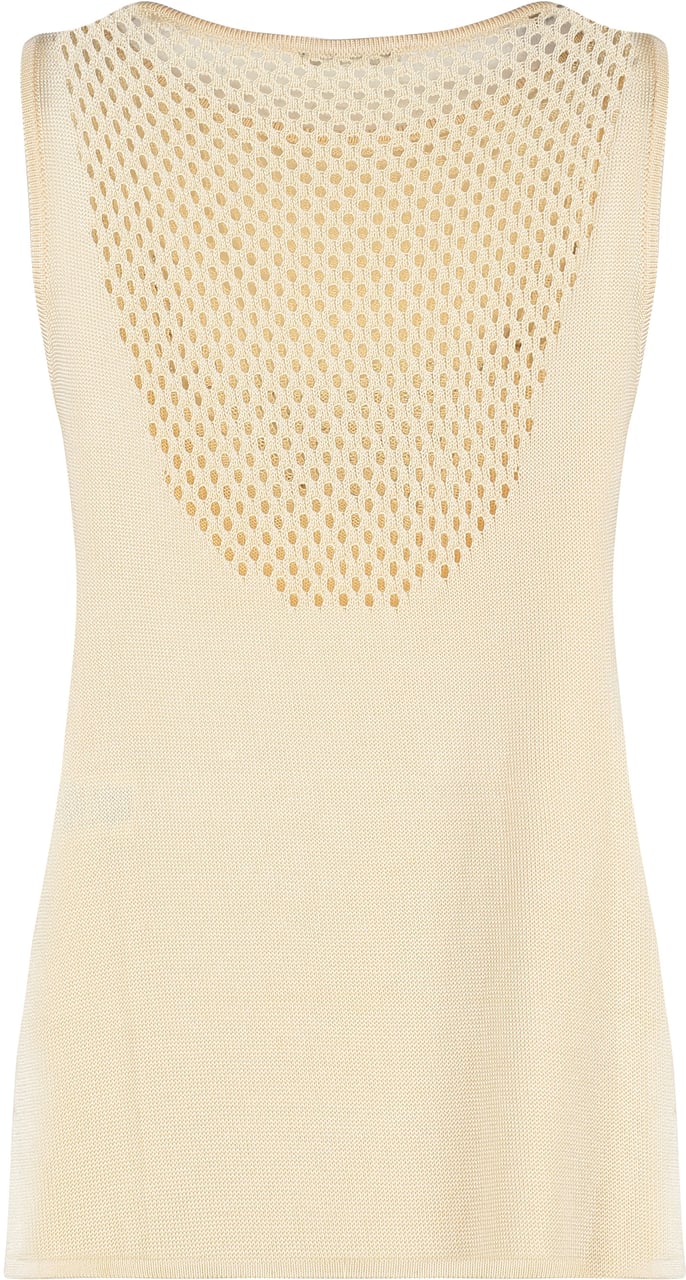 Rabanne Knitted top Neutraal