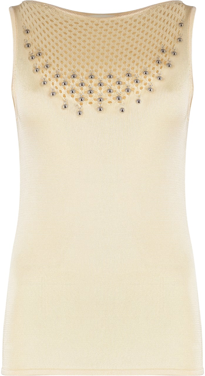 Rabanne Knitted top Neutraal