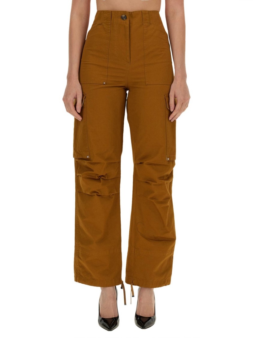 Rabanne Cotton Pants Oranje