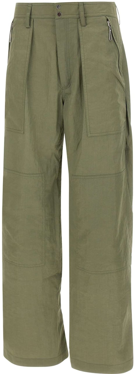 Rabanne Trousers Green Groen