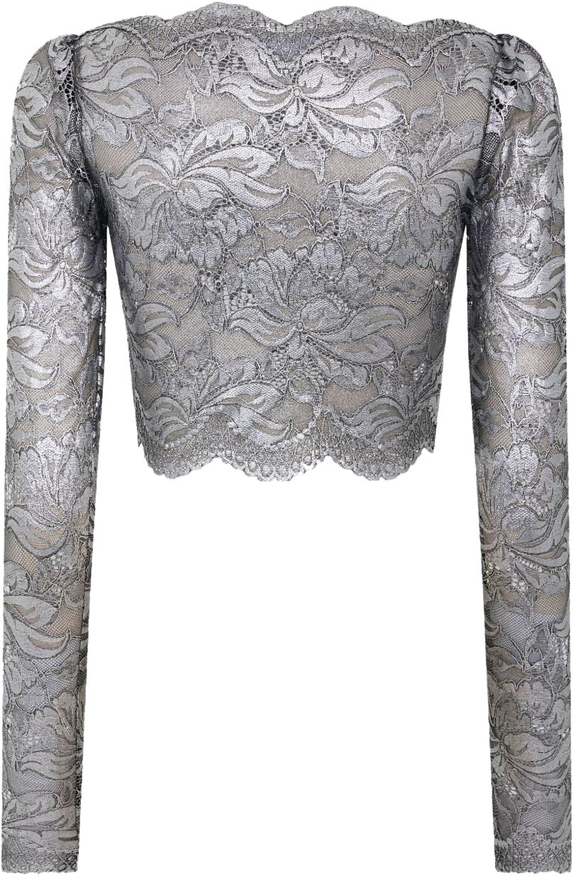 Rabanne Top Silver Zilver