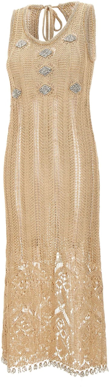 Rabanne Dresses Golden Goud