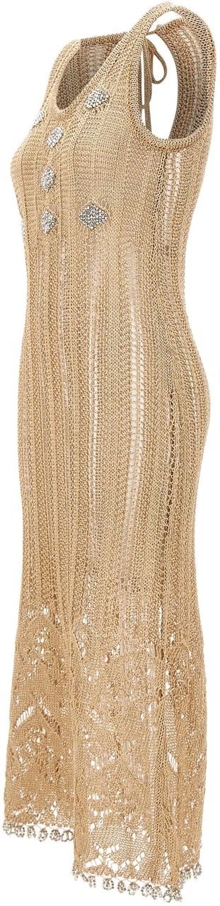 Rabanne Dresses Golden Goud