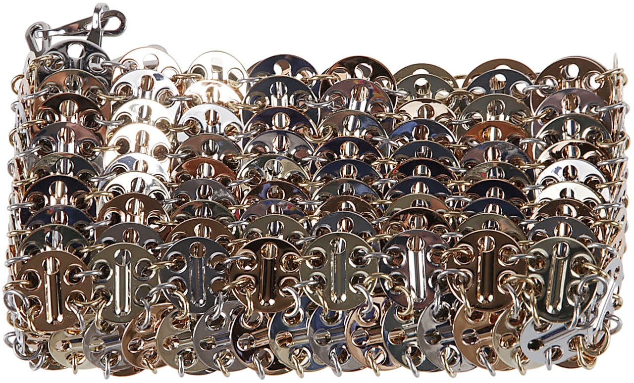 Rabanne Iconic 1969 Nano Bag Metallic Metallic