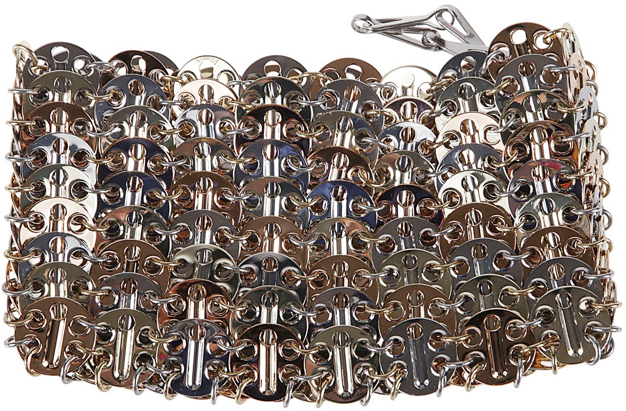 Rabanne Iconic 1969 Nano Bag Metallic Metallic