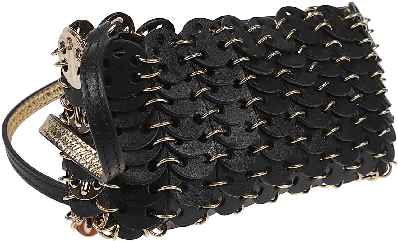 Rabanne 1969 Nano Bag Black Zwart