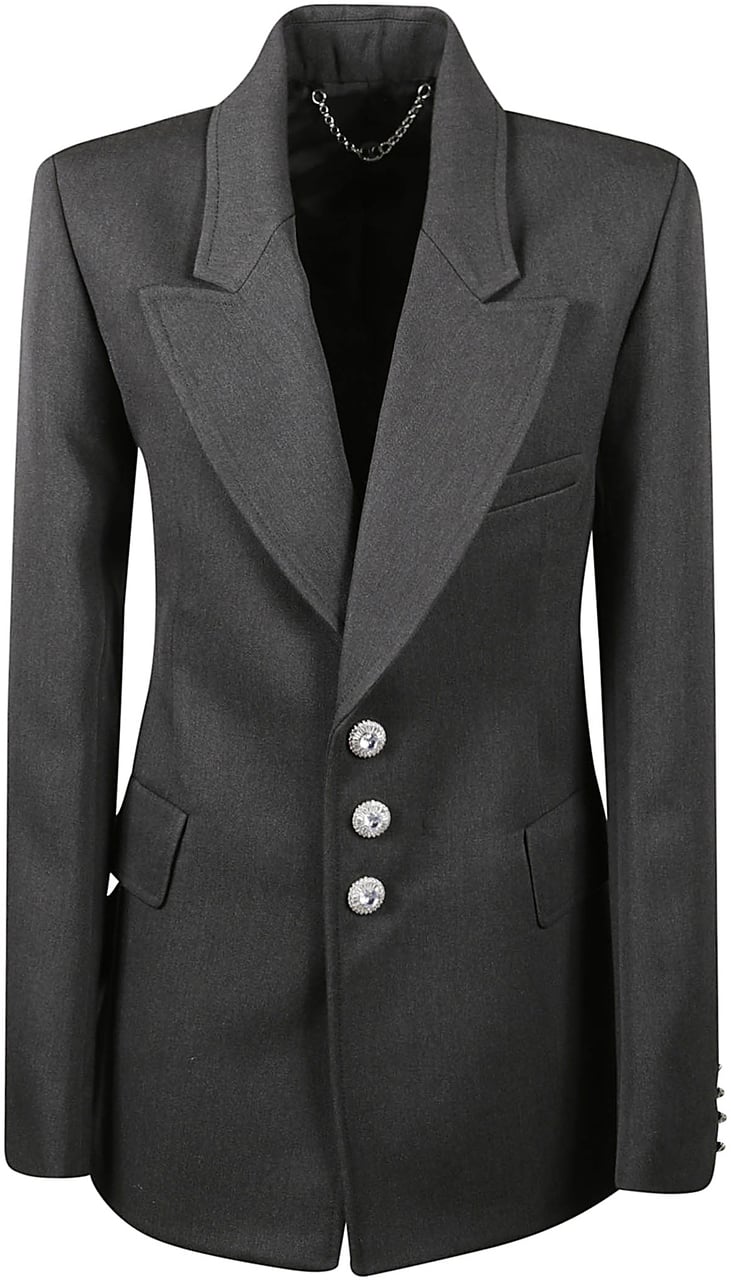 Rabanne Tailor Jacket Grey Grijs