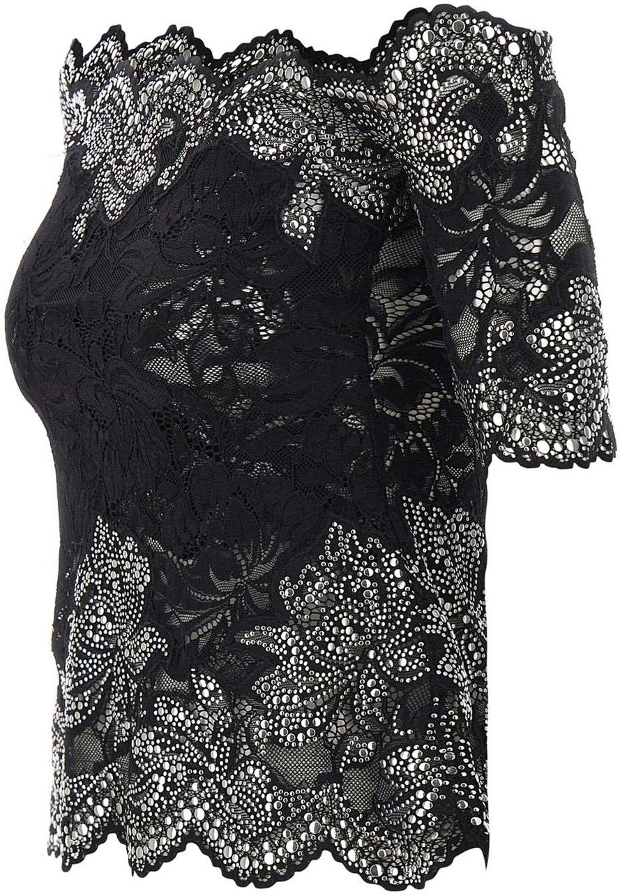 Rabanne Top Black Zwart
