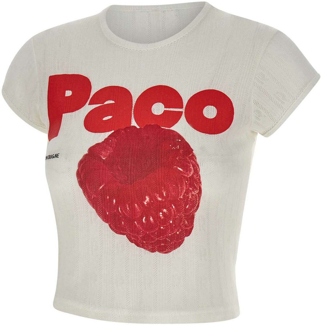 Rabanne T-Shirts And Polos White Wit