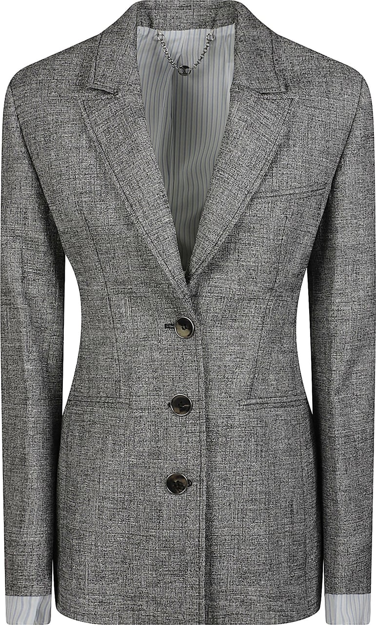 Rabanne Tailor Jacket Grey Grijs