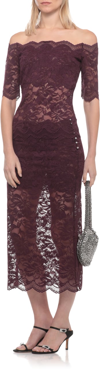Rabanne Skirts Purple Paars
