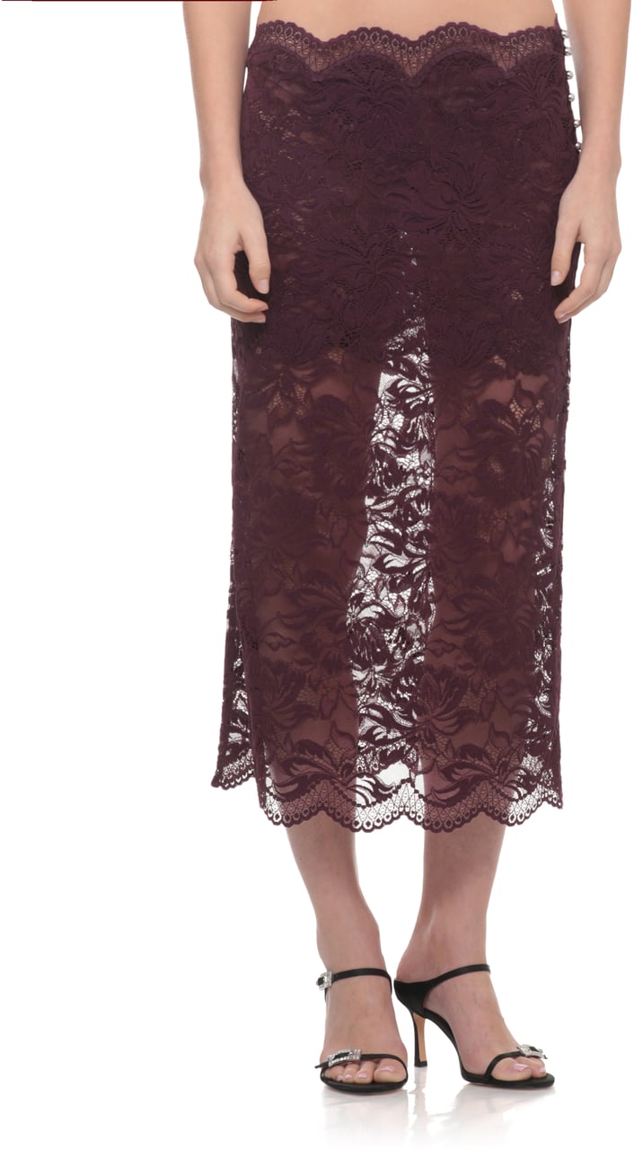 Rabanne Skirts Purple Paars