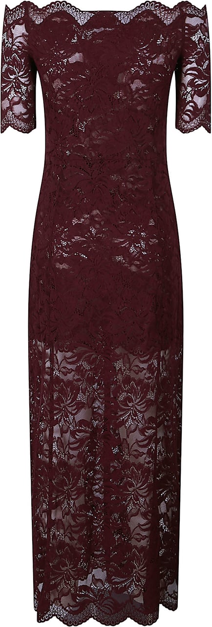 Rabanne Long Dress Pink Roze