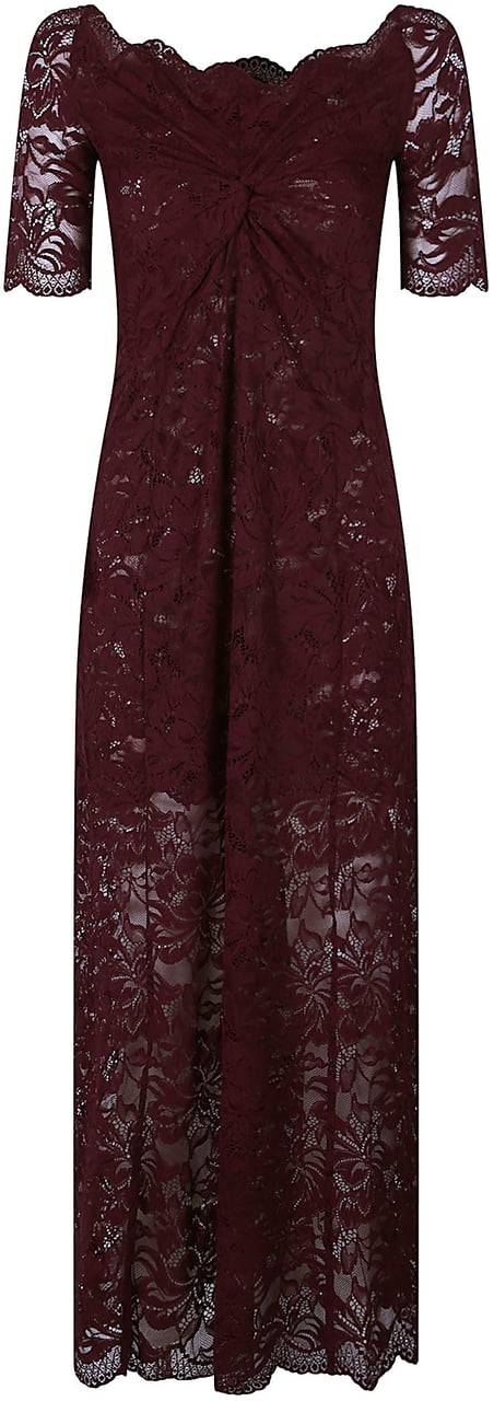 Rabanne Long Dress Pink Roze