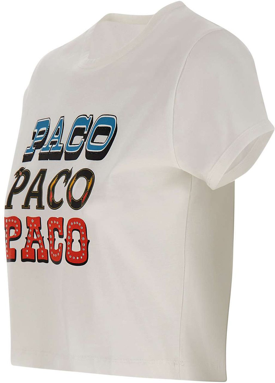 Rabanne T-Shirts And Polos White Wit
