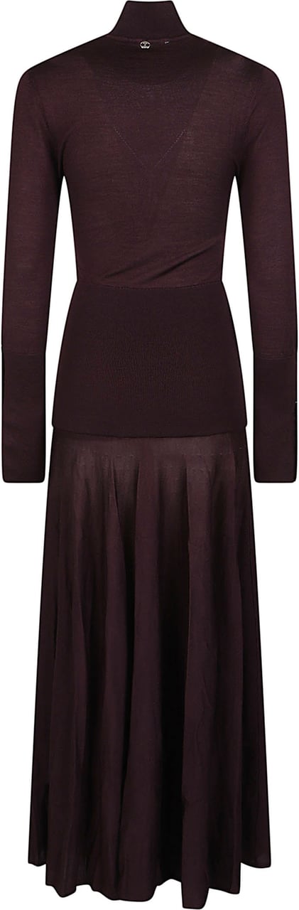 Rabanne Long Dress Red Rood