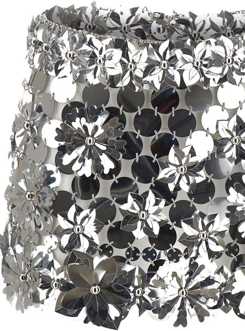 Rabanne Skirts Silver Zilver