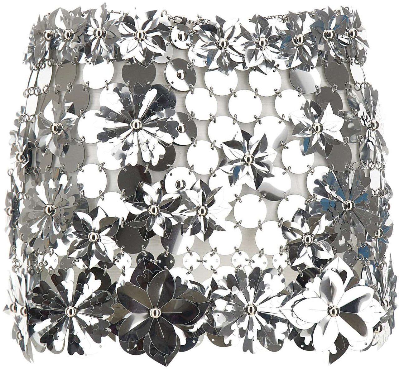 Rabanne Skirts Silver Zilver