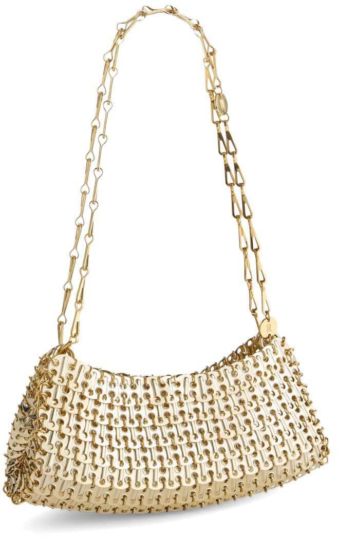 Rabanne Bags Light Gold Goud