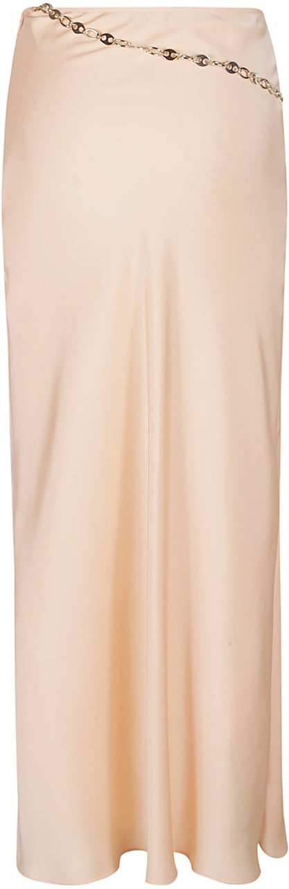 Rabanne Long Skirt Pink Roze