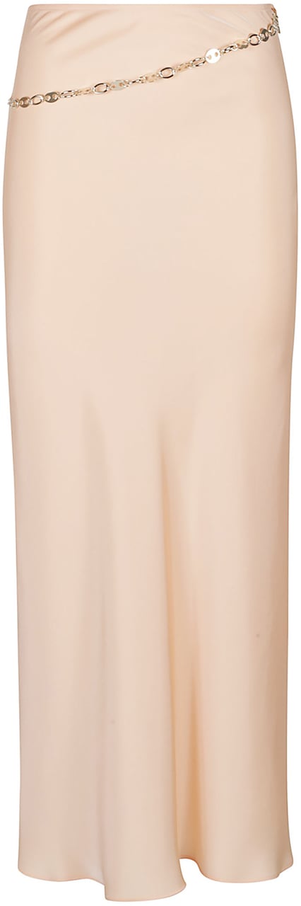 Rabanne Long Skirt Pink Roze