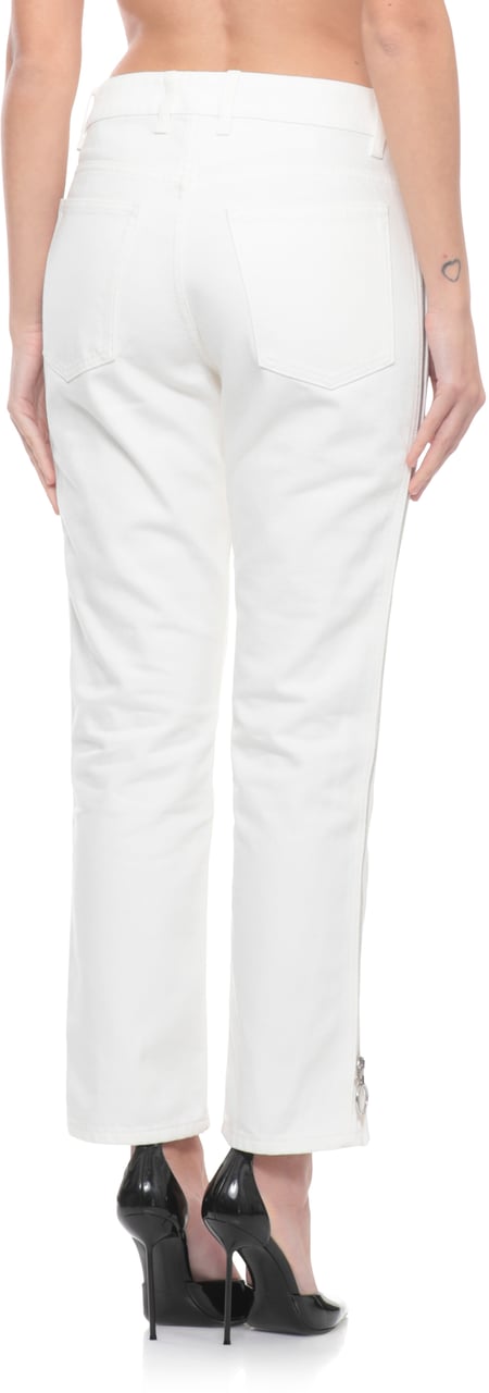 Rabanne Jeans Avorio Wit