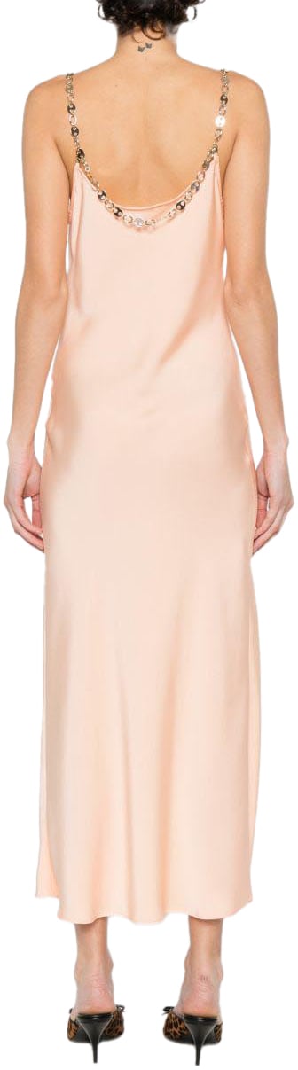 Rabanne Dresses Salmon Roze