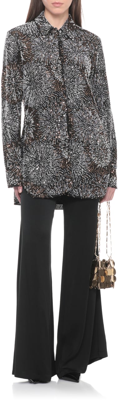 Rabanne Shirts Black Zwart