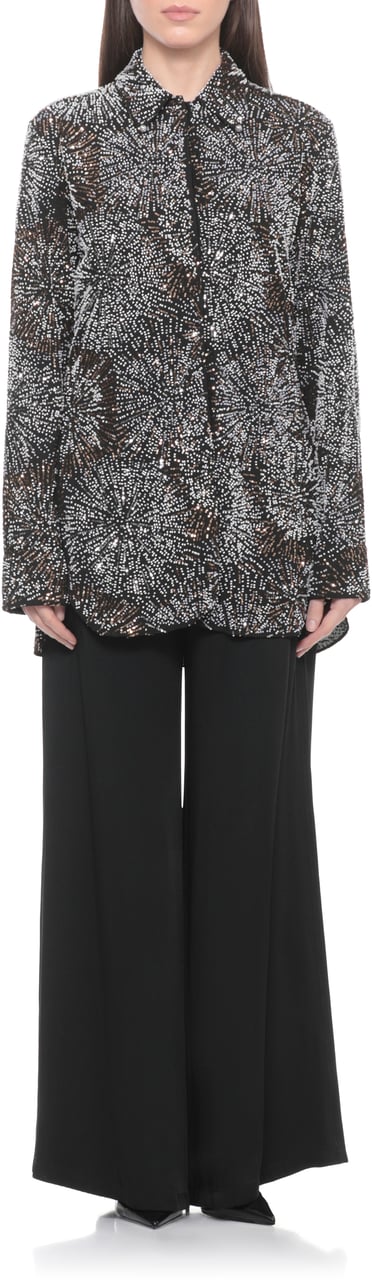 Rabanne Shirts Black Zwart