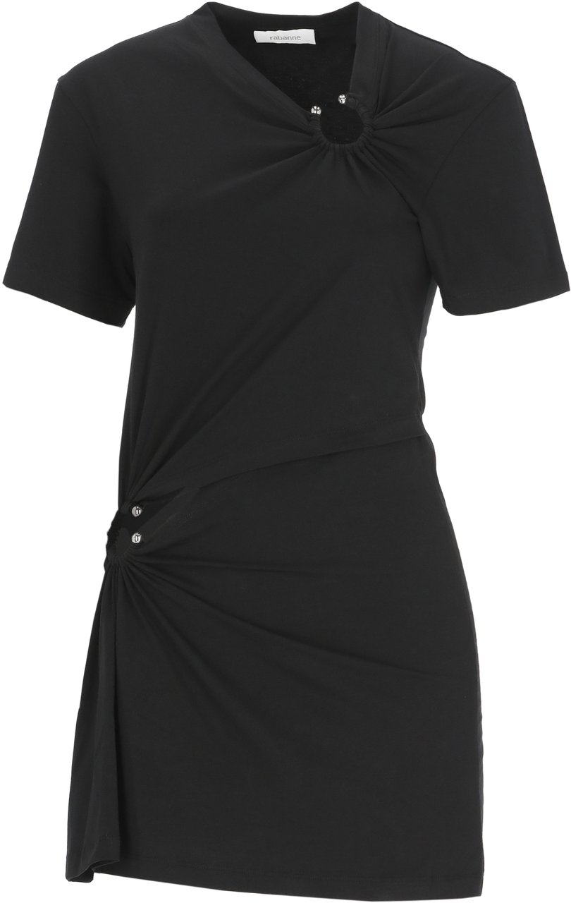 Rabanne Dresses Black Zwart