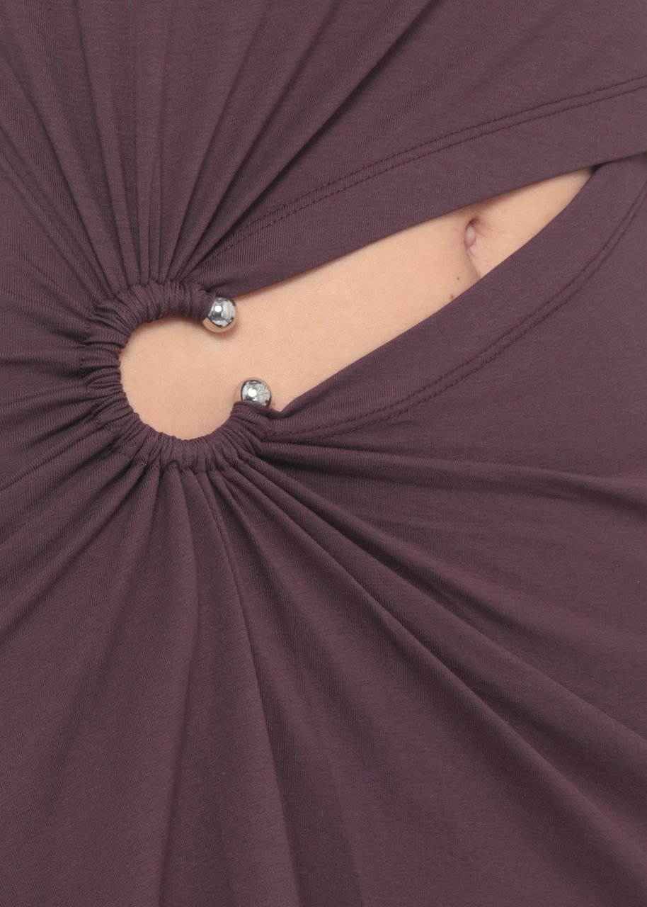 Rabanne Dresses Purple Paars