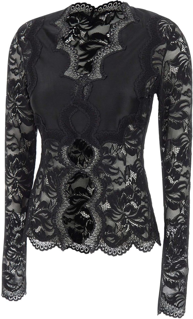 Rabanne Top Black Zwart