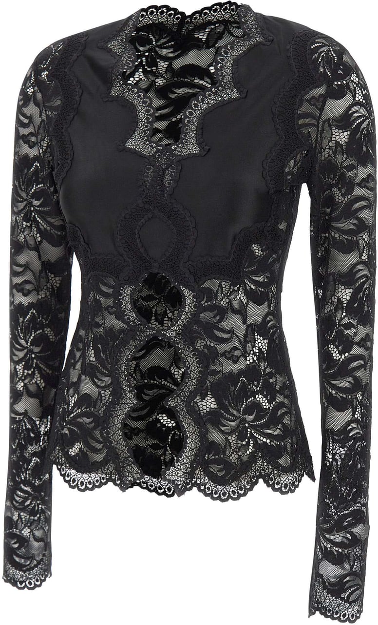 Rabanne Top Black Zwart