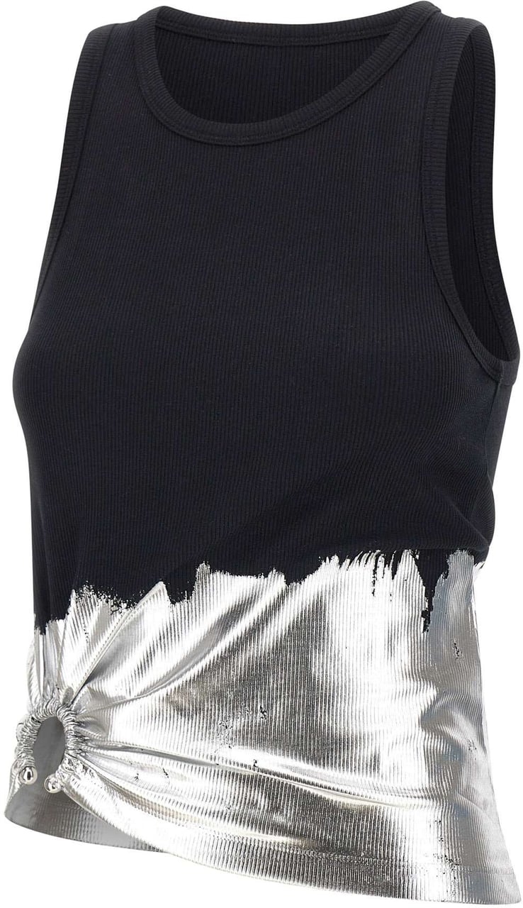 Rabanne Top Black Zwart