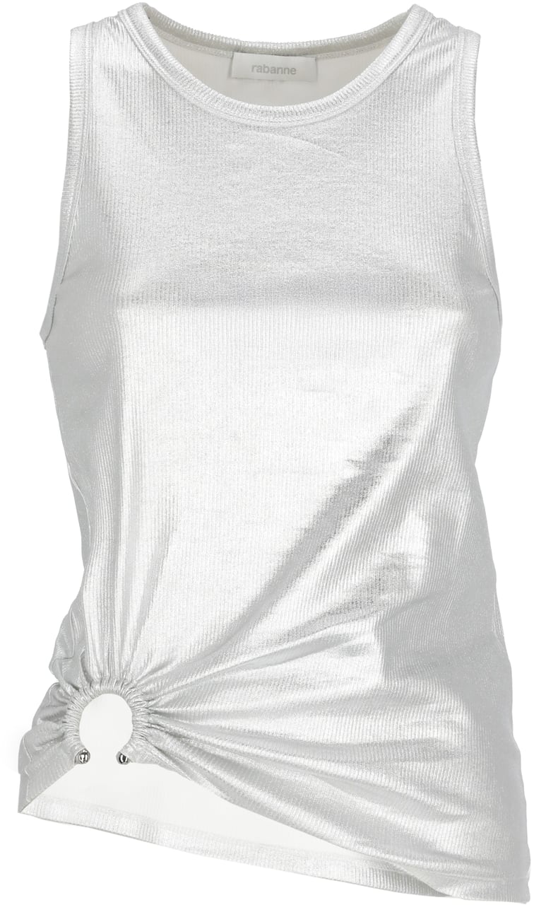 Rabanne Top Silver Zilver