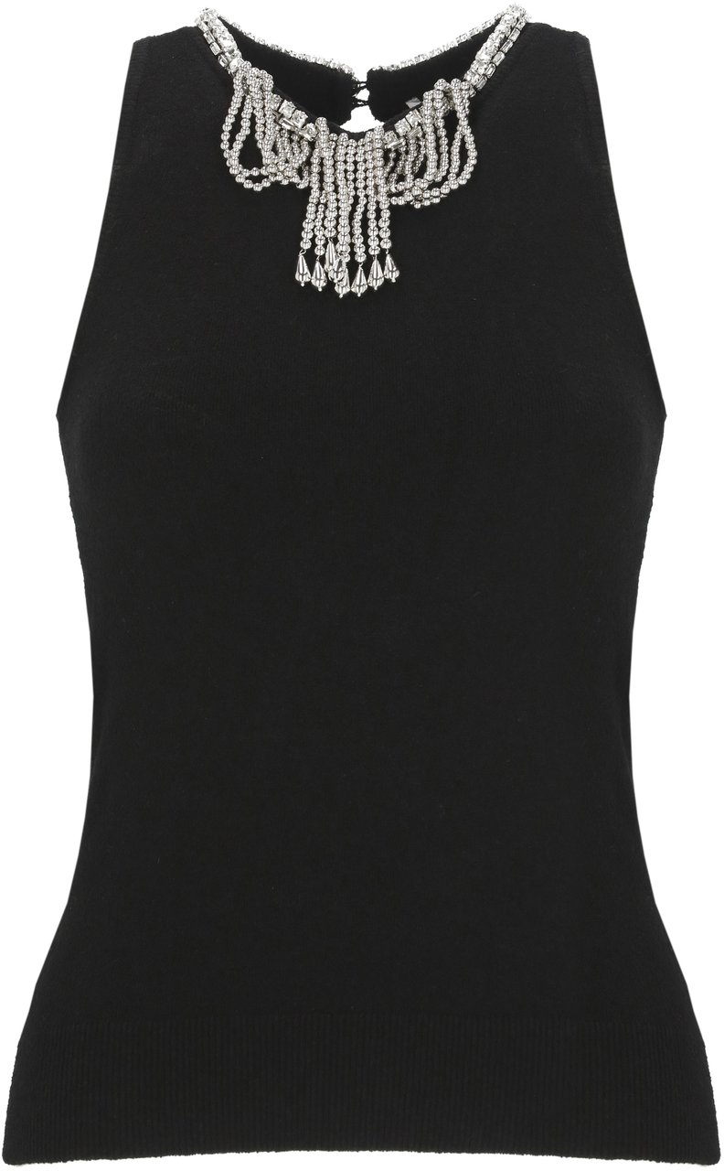 Rabanne Top Black Zwart
