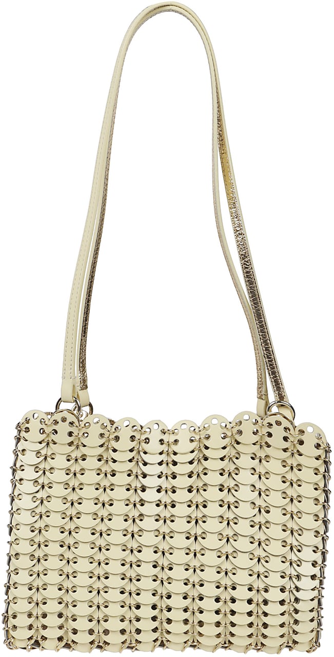 Rabanne Sac A Main Bag Nude Beige