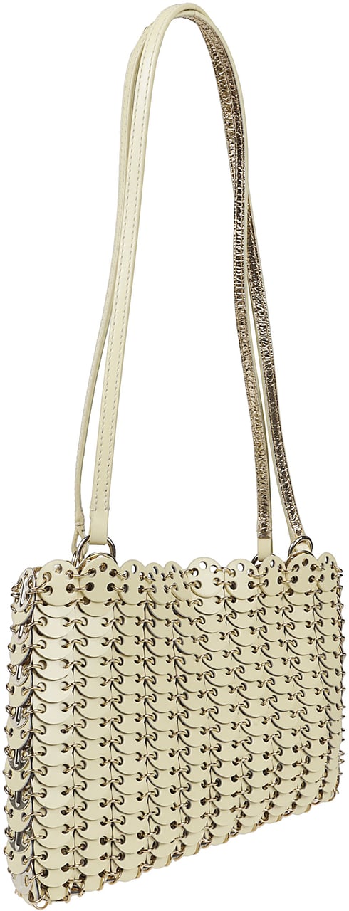 Rabanne Sac A Main Bag Nude Beige